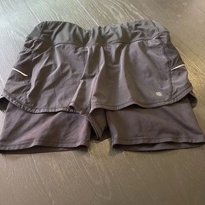 Athleta running shorts